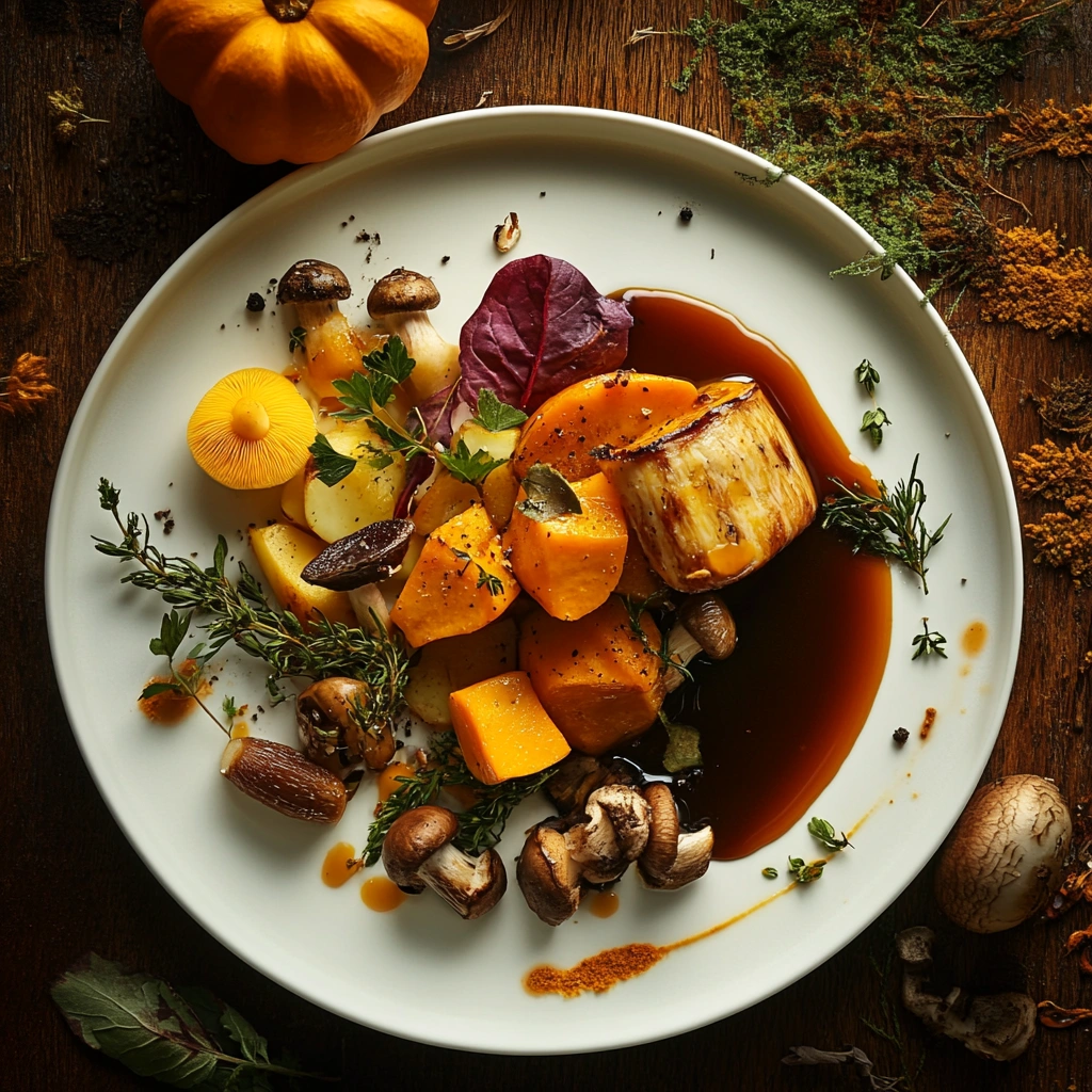 Осіннє меню з гарбуза та коренеплодів