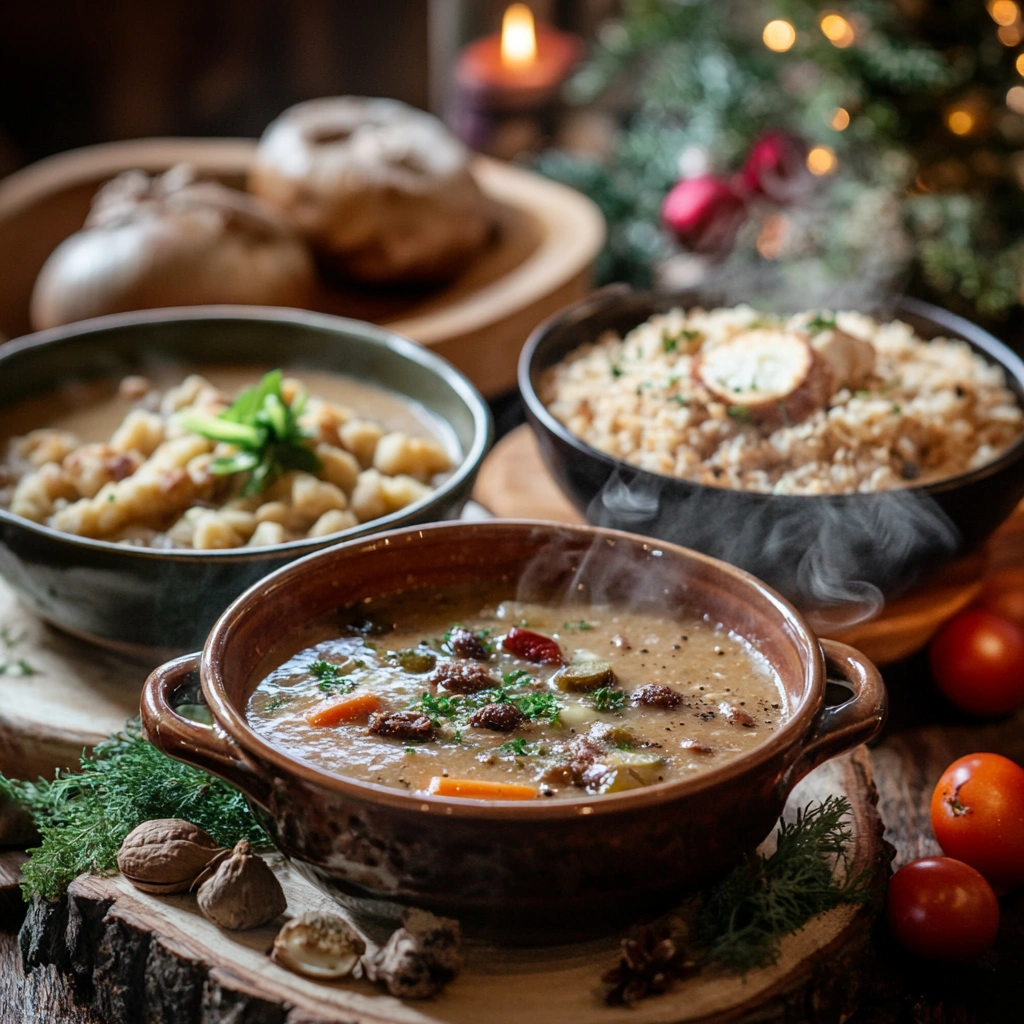 Зимове меню з гарячих супів та каш
